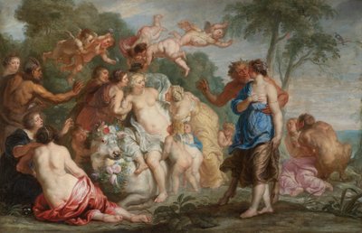 Rape of Europa by Follower of Peter Paul Rubens